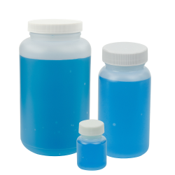 Wide Mouth Round HDPE Jars with Caps