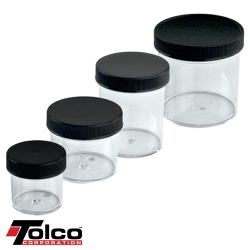 plastic jars category clear