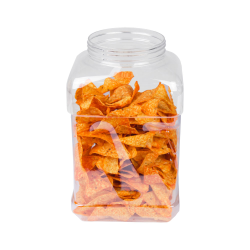 160 oz. Clear PET Pinch Grip Jar with 110mm Neck (Cap Sold Separately)