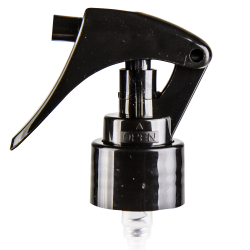 24/410 Black Mini Trigger Sprayer with 7-3/4" Dip Tube & Locking Ship Clip