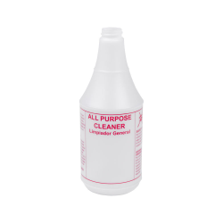 24 oz. HDPE All-Purpose Cleaner Bottle with 28/400 Neck (Sprayer or Cap Sold Separately)