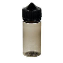 100mL Black PET Unicorn Bottle with Black CRC/TE Cap