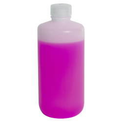 16 oz./500mL Nalgene™ Level 5 Fluorinated HDPE Bottle with 28mm Cap