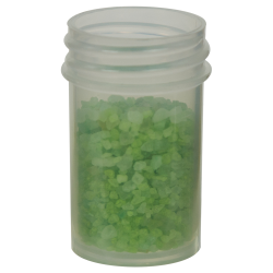 7/8 oz. Natural Polypropylene Straight-Sided Round Jar with 33/400 Neck (Cap Sold Separately)