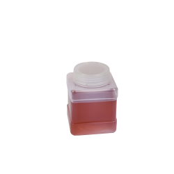 250mL Wide Mouth Polypropylene Square Storage Bottle with Cap