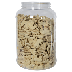 159 oz. Clear PET Jar with 120/400 Neck (Caps Sold Separately)