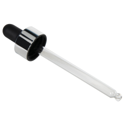 20/400 Silver ABS Short Neck Dropper with 85mm Tube