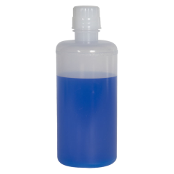 32 oz. LDPE Round Bottle with 38/430 Buttress Cap