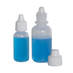 Indicator/Dispensing Bottles with Caps