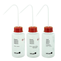 500mL VITsafe™ Acetone Labeled Safety Wash Bottle