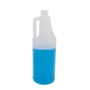 32 oz. Natural HDPE Round Jug with 28/410 Neck (Cap Sold Separately)