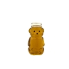 8 oz. (Honey Weight) PET Honey Bear Bottle with 38/400 Neck (Cap Sold Separately)