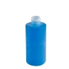 6 oz. Natural HDPE Cylinder Bottle with 24/410 Neck & Straight Bottom (Cap Sold Separately)