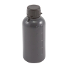 125mL Kartell Gray LDPE Graduated Narrow Mouth Bottle with Cap