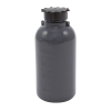 250mL Kartell Gray LDPE Graduated Narrow Mouth Bottle with Cap