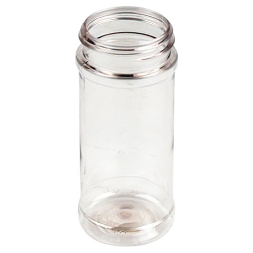 4 oz. Clear Glass Round Spice Jars (48-485)