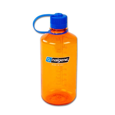 32 oz. Orange Narrow Mouth Nalgene® Tritan™ Loop-Top Bottle