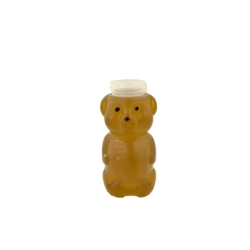 8 oz. (Honey Weight) LDPE Honey Bear Bottle with 38/400 Neck (Cap Sold Separately)
