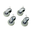 Set of 4 Metal Casters