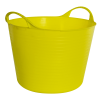 3.5 Gallon Yellow Recycled Flexible Small Tub