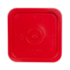 Economy Red 4 Gallon Square Lid for Bucket # 4100