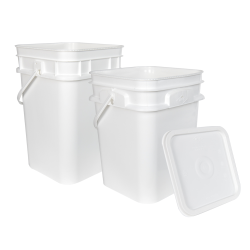 30 Series HDPE Square Pails & Lids