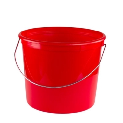 Leaktite® Heavy Duty Plastic Reinforced Rim 5 Quart Pails & Lids