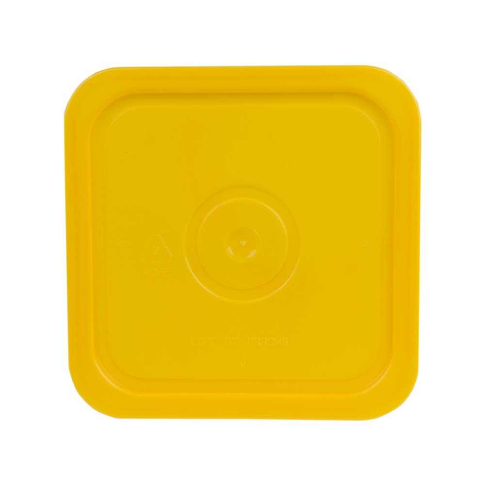 Economy Yellow 4 Gallon Square Lid for Bucket # 4101