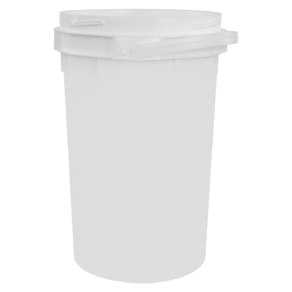 6.5 Gallon Lite Latch® White Bucket