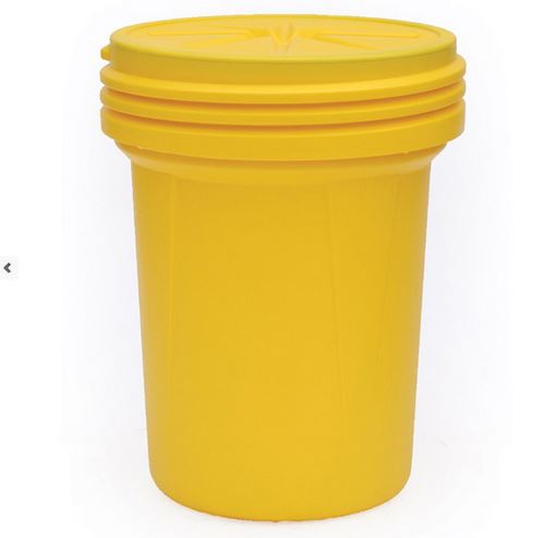30 Gallon Lab Pack Poly Drum with Screw On Lid