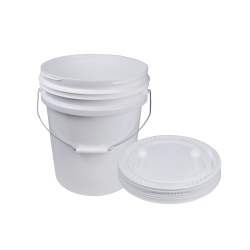 Revolutionary White 5 Gallon Pail & Lid