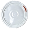White Lid for 3.5, 5 & 6.5 Gallon Containers