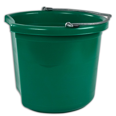 24 Quart Green Bucket