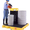 UltraTech 4 Drum Spill Containment Deck with Bladder