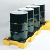 4-Drum Inline Spill Containment Platform - 103.5" x 26.25" x 6.5"