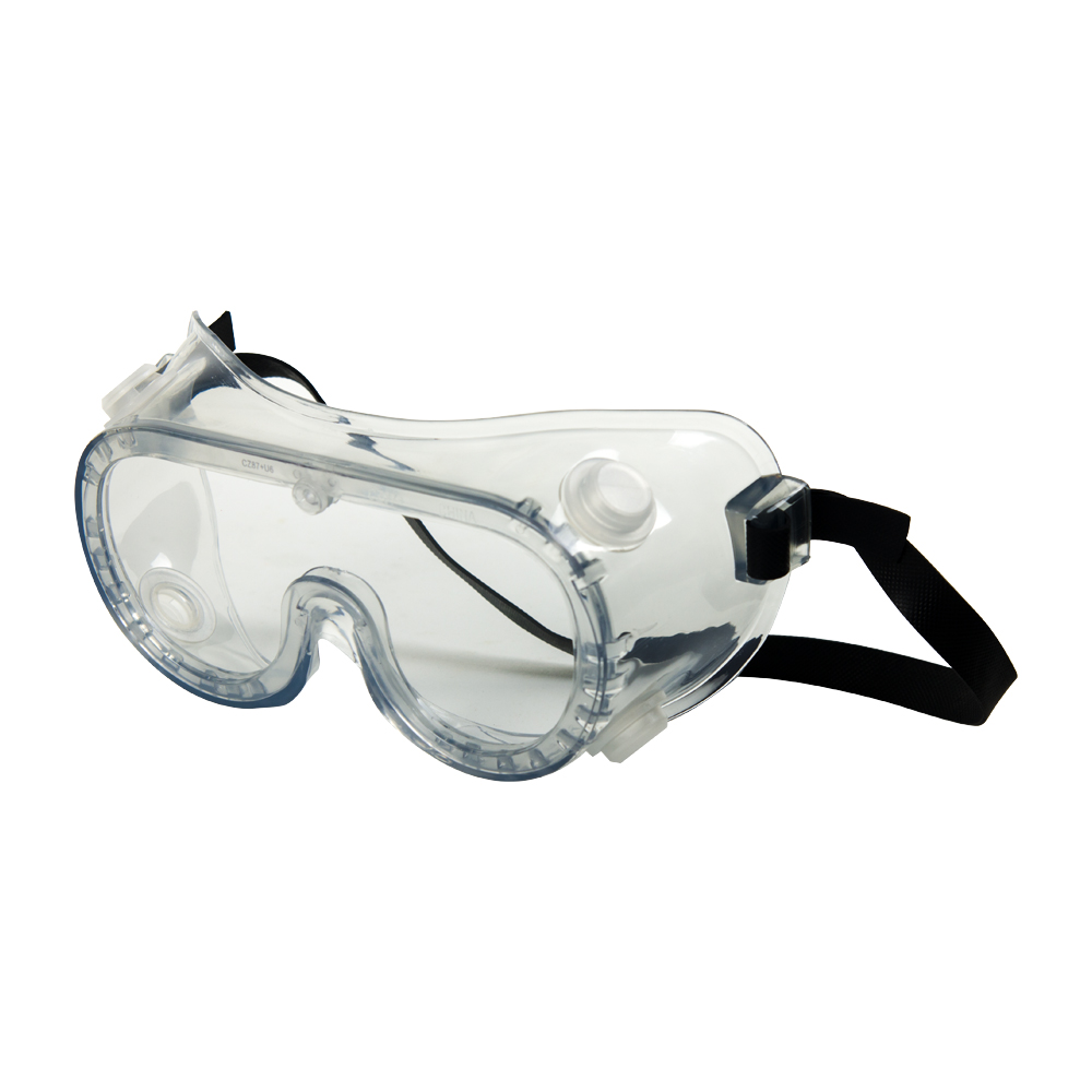 Clear Chemical Splash Goggles with Indirect Vent