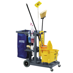 Short Platform Janitorial Cart