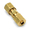1/8" Tube x 1/8" Tube Brass Compress-Align® Union