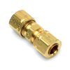 1/4" Tube x 1/4" Tube Brass Compress-Align® Union