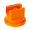 ISO Size 01 Orange 80° Standard Flat Spray Nozzle