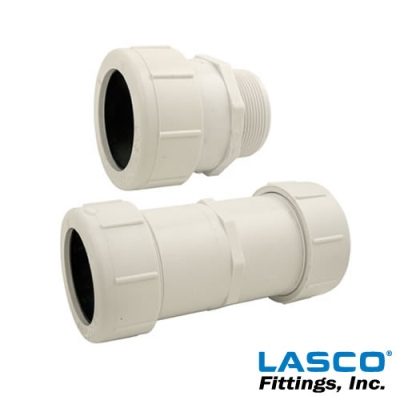 Pvc Compression Pressure Fittings U S Plastic Corp