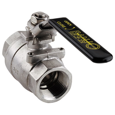 Banjo® 316 Stainless Steel Two Piece Ball Valves