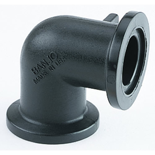 2" x 2" 90° Flanged Coupling