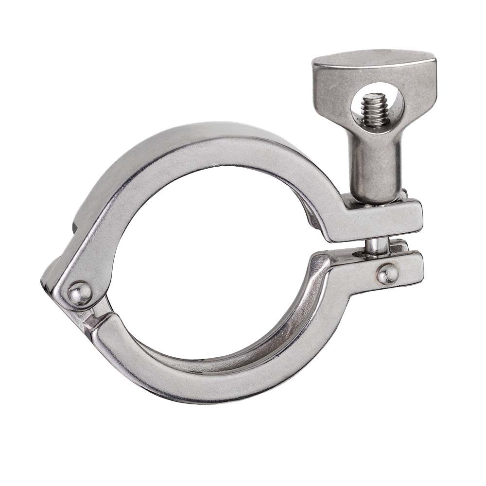 2-1/2" Stainless Steel Sanitary Single Pin Clamp
