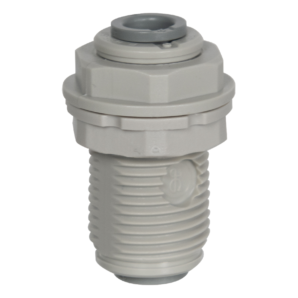 5/32" to 3/32" pipe threaded adapter with cones and union nuts 