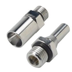 1/4 NPT Thread 5/32 Tube x 1/4 NPT 1/4 NPT Thread 5/32 Tube x 1/4 NPT Inc. Brennan Industries PCNB2501-02.5-04 Nickel Plated Brass Male Elbow Push-To-Connect PCNB Fitting 
