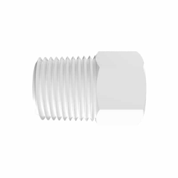 Schedule 40 PVC MHT x MPT Adapter-MHT Size:3/4"-MPT Size:1/2" 