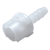 1/8" Hose Barb Acetal In-Line Coupling Body - Shutoff (Insert Sold Separately)