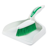 9.5" White Libman® Dust Pan & Counter Brush