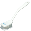 Vikan® White Small Utility Hand Brush With Stiff Bristles
